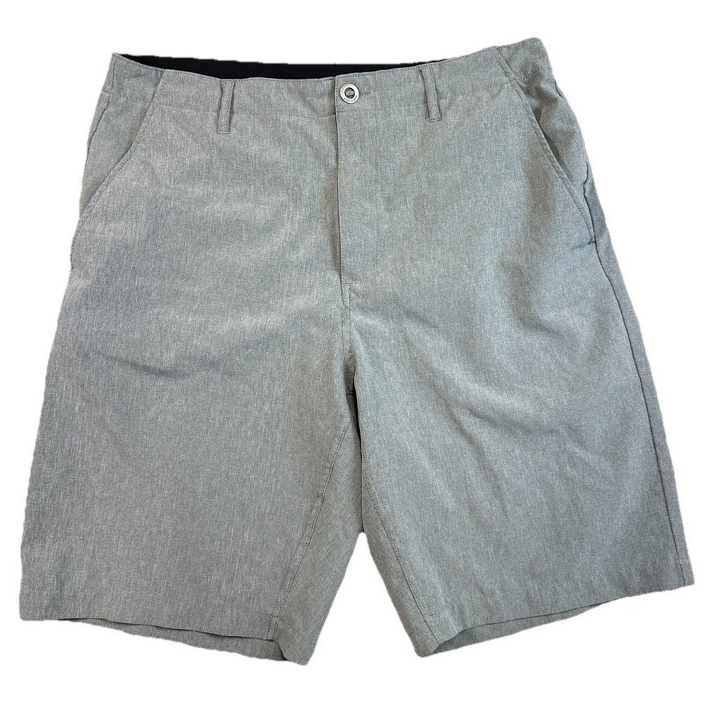 Volcom Surf and Turf Hybrid Shorts Mens 34 Gray Quick Dry Normcore